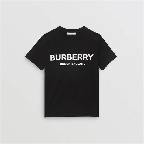 burberry t shirt back logo|burberry logo print t shirt.